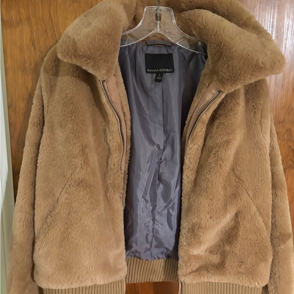 Banana Republic Gray Lined Jacket